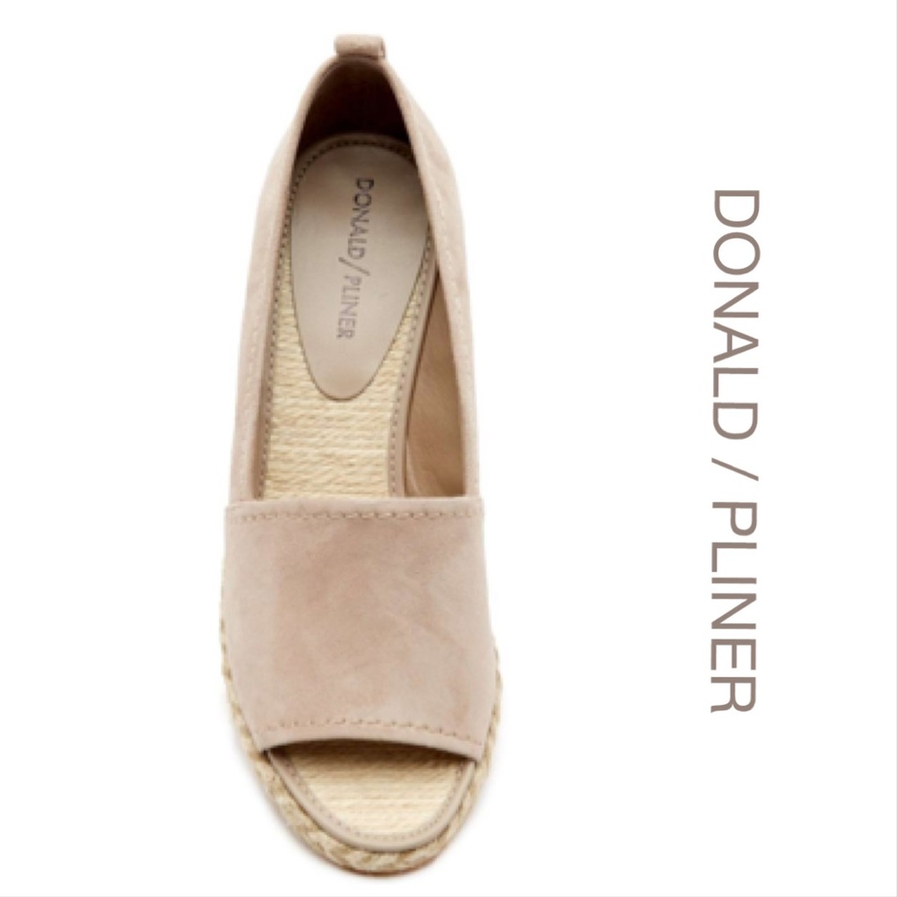 NIB • Donald Pliner • Suede Espadrille Wedge - Picture 3 of 4